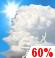 Independence Day: Showers and thunderstorms likely, mainly between 11am and 1pm.  Partly sunny, with a high near 89. Heat index values as high as 99. West wind 5 to 8 mph.  Chance of precipitation is 60%. New rainfall amounts between a tenth and quarter of an inch, except higher amounts possible in thunderstorms. 